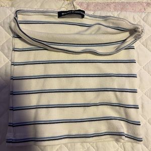 Brandy Melville striped tube top